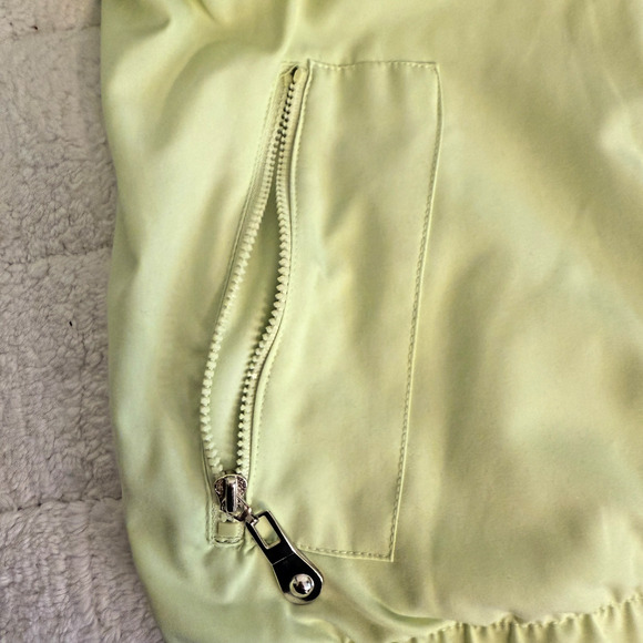 VTG Teddi Womens Lime Green Full Zip Collared Jacket Size Large Casual Hiking - Picture 5 of 11